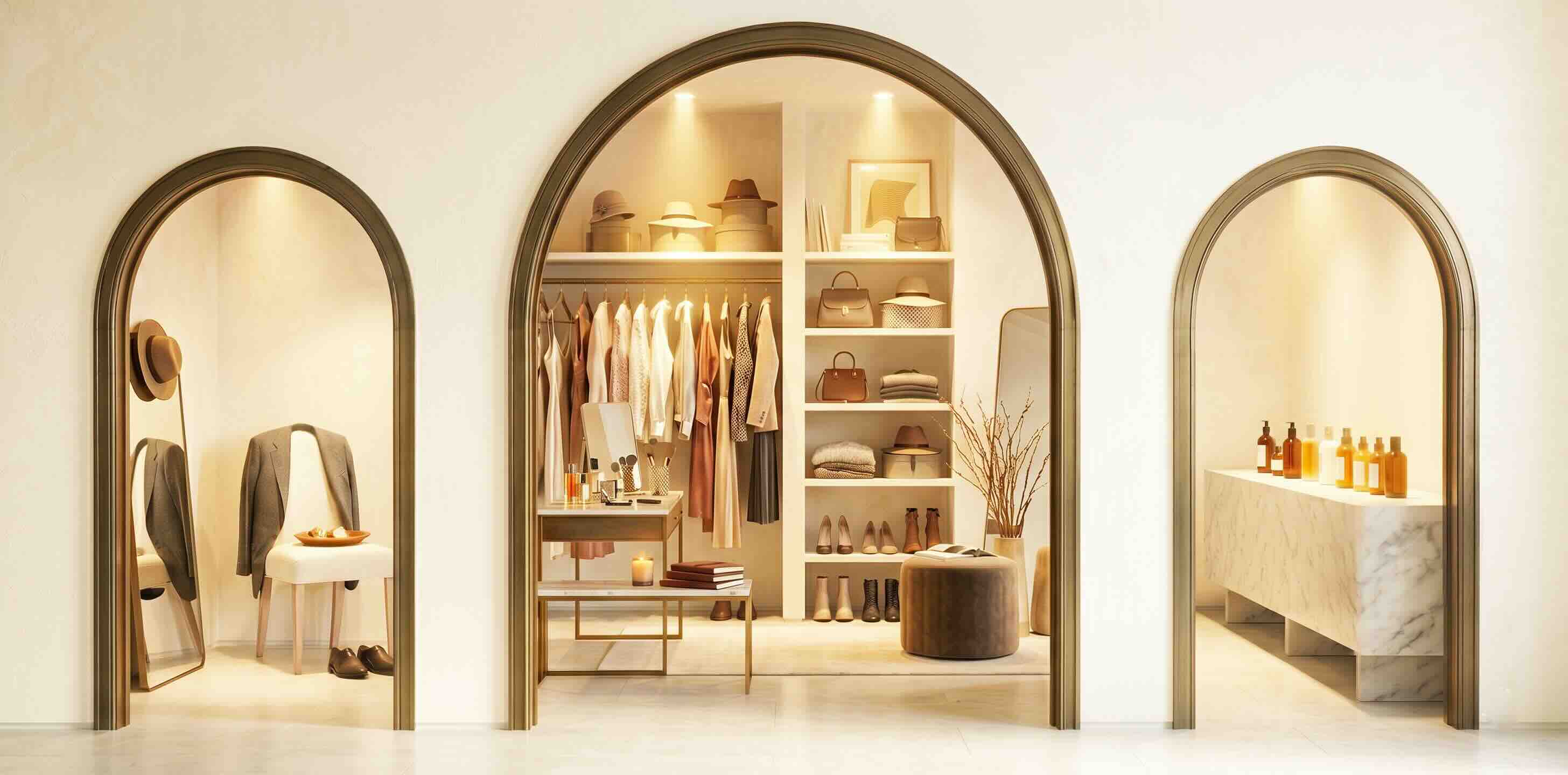 Curated wardrobe, grooming, and the path from planning to action.